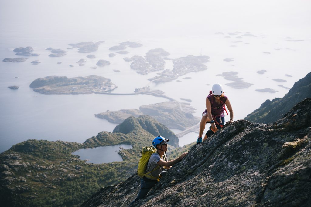 Lofoten climb